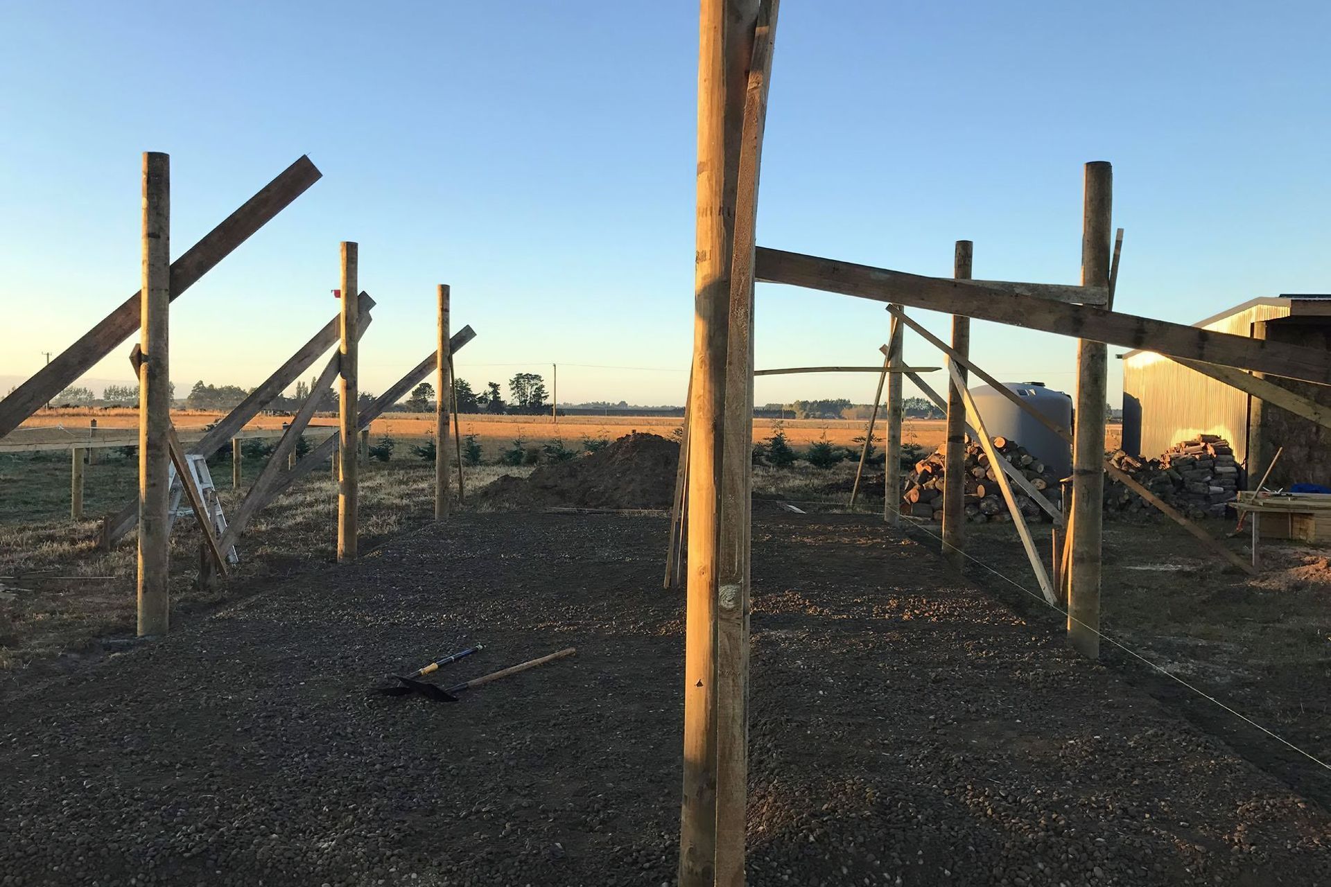 3 Bay Shed / Horse Stables