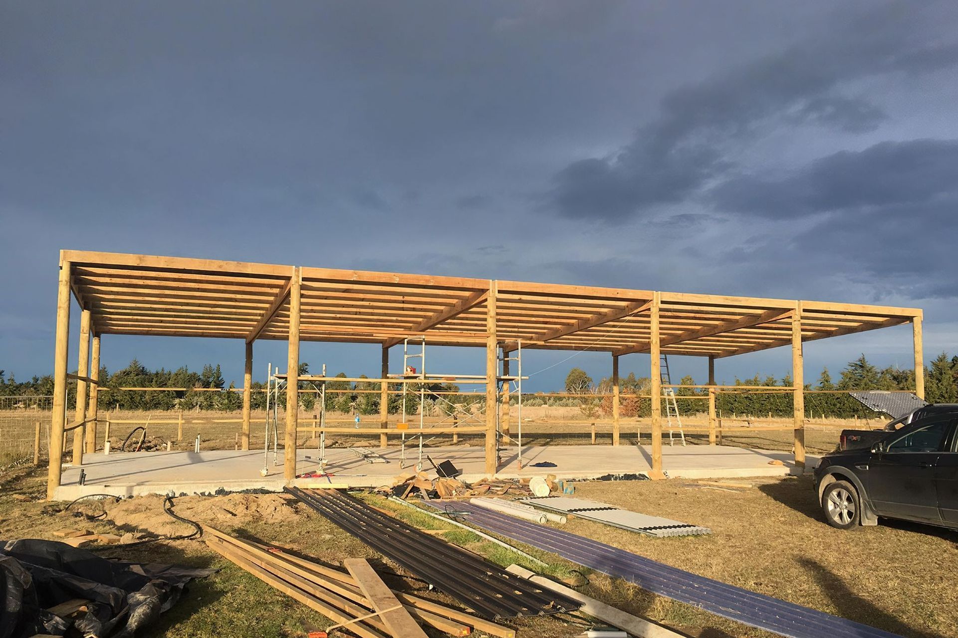 3 Bay Shed / Horse Stables