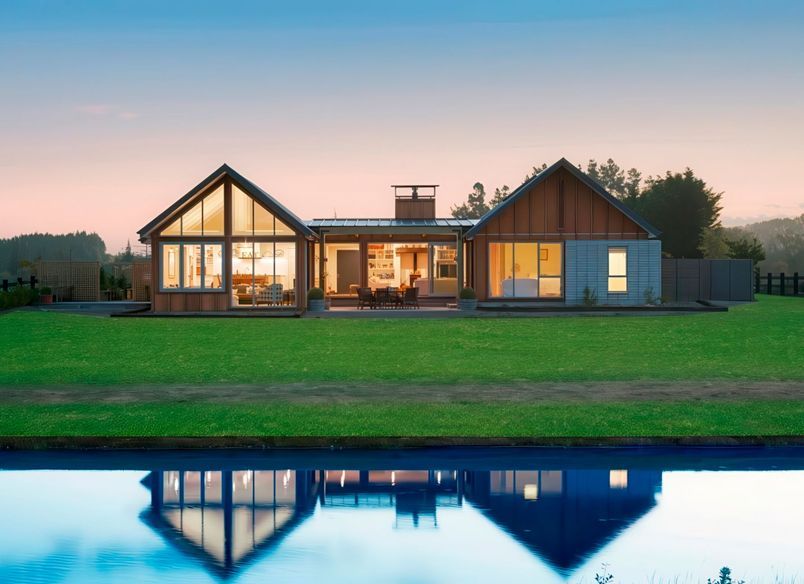 Contemporary Twin Gable Home | Pegasus