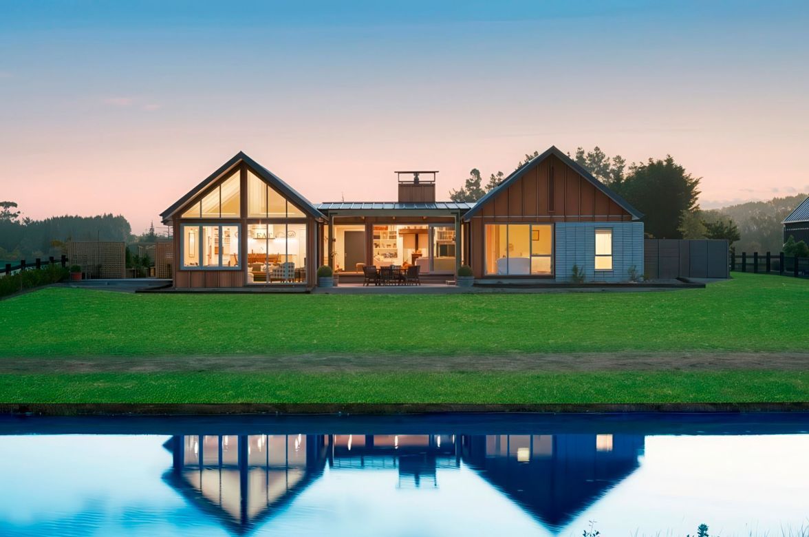 Contemporary Twin Gable Home | Pegasus