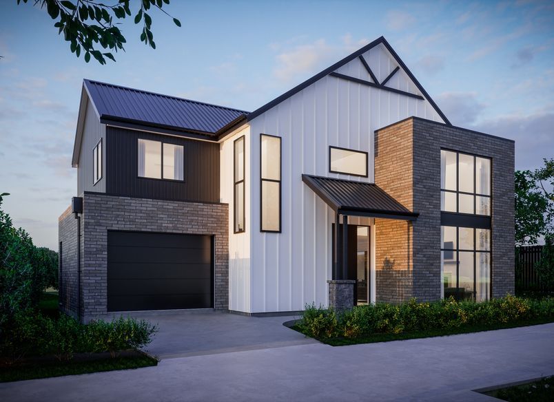 Transitional Farm House