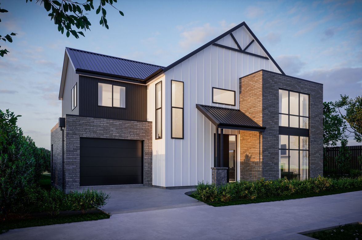 Transitional Farm House