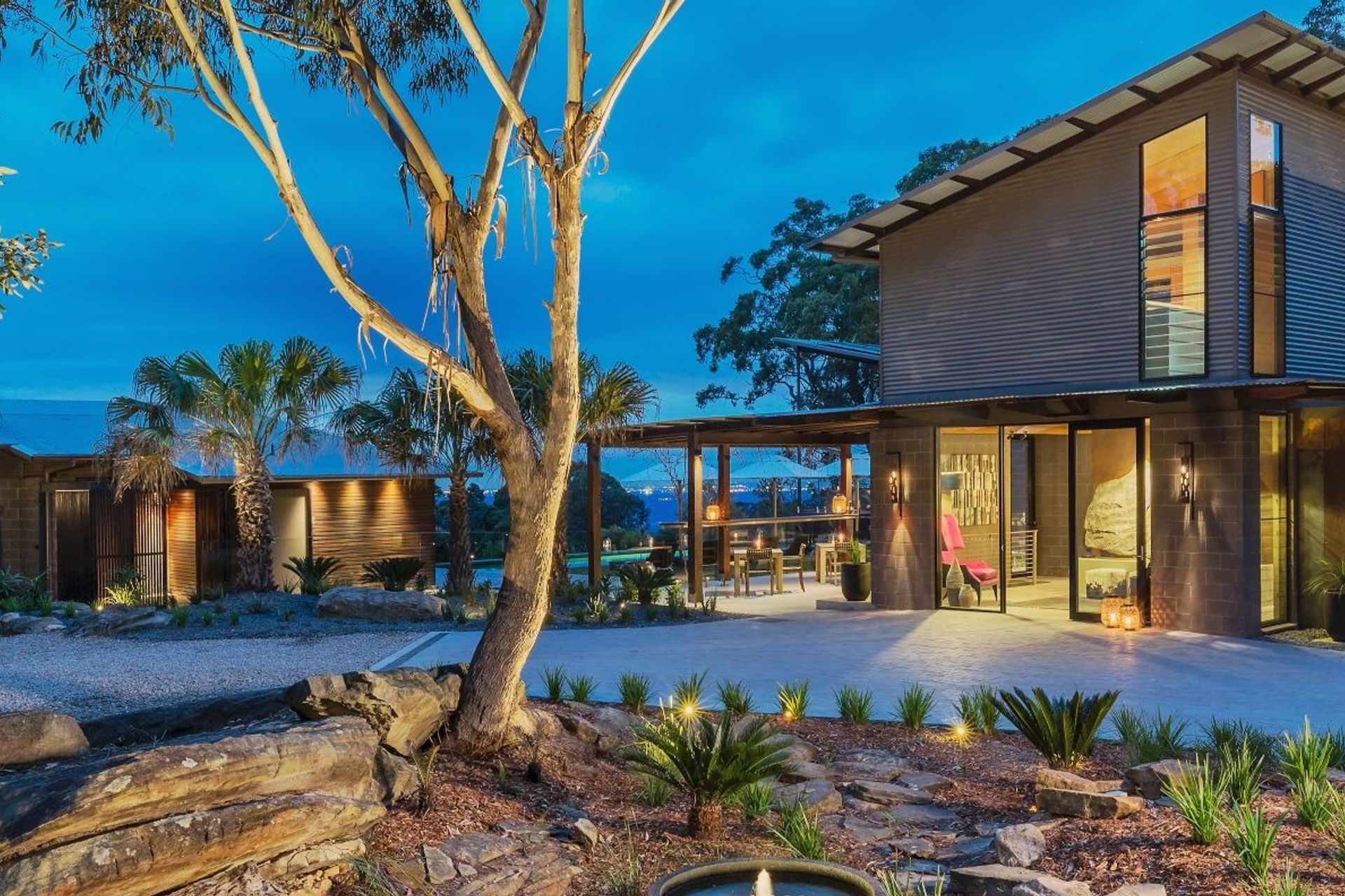 Porphyry Two Colour Mix Cobblestones | Barbara Tarnawski Architects | Urban and Rural Designs