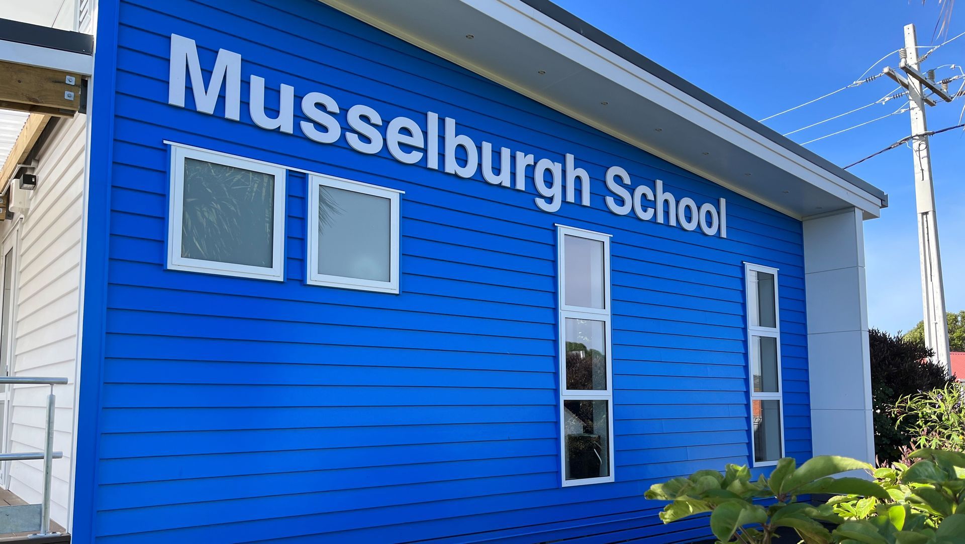 Musselburgh School New Classroom banner