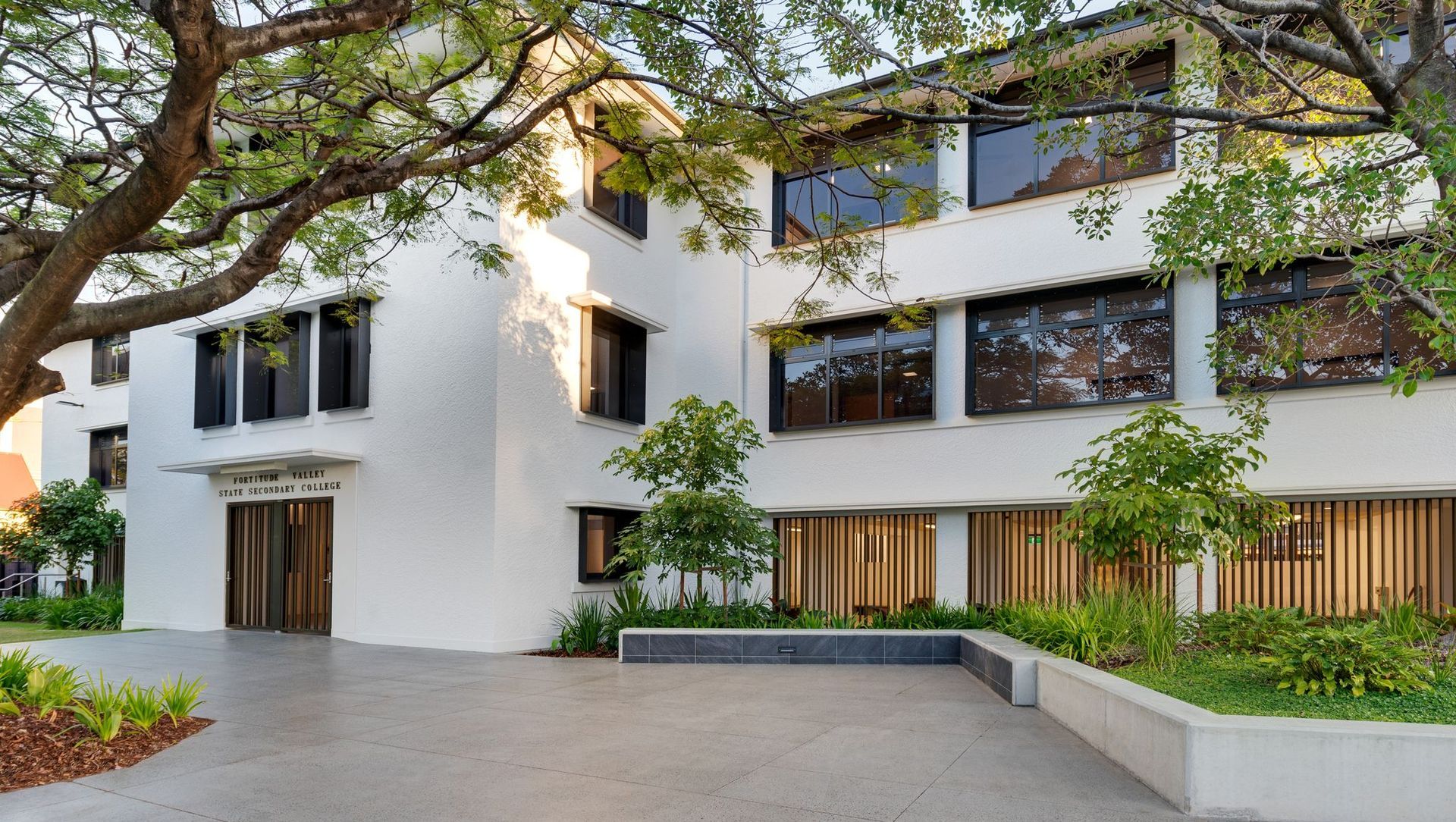 The Fortitude Valley State Secondary College banner