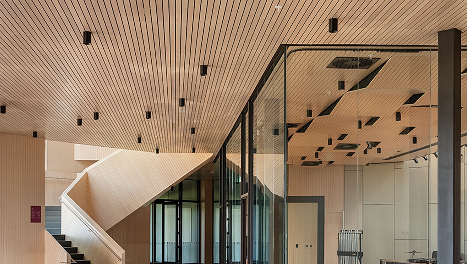 Toi Manawa Kīngi Kāreti, King’s College’s Performing Arts Centre banner