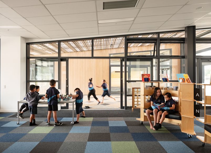 Carpets for low carbon designs in schools