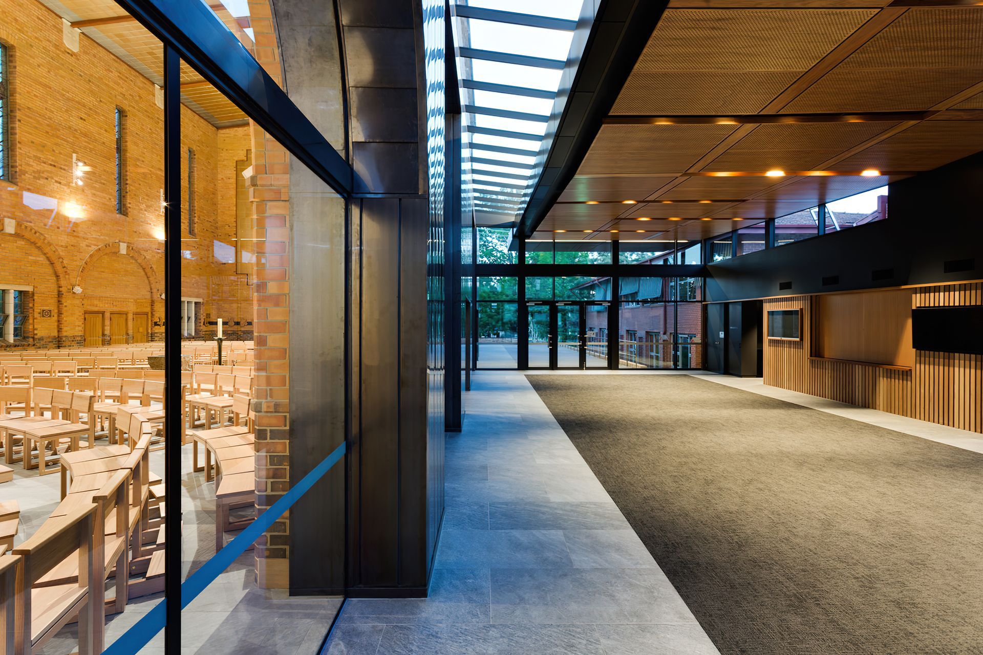 ##Our Lady of Good Counsel - Interlocking Express Panels - Oxide Copper