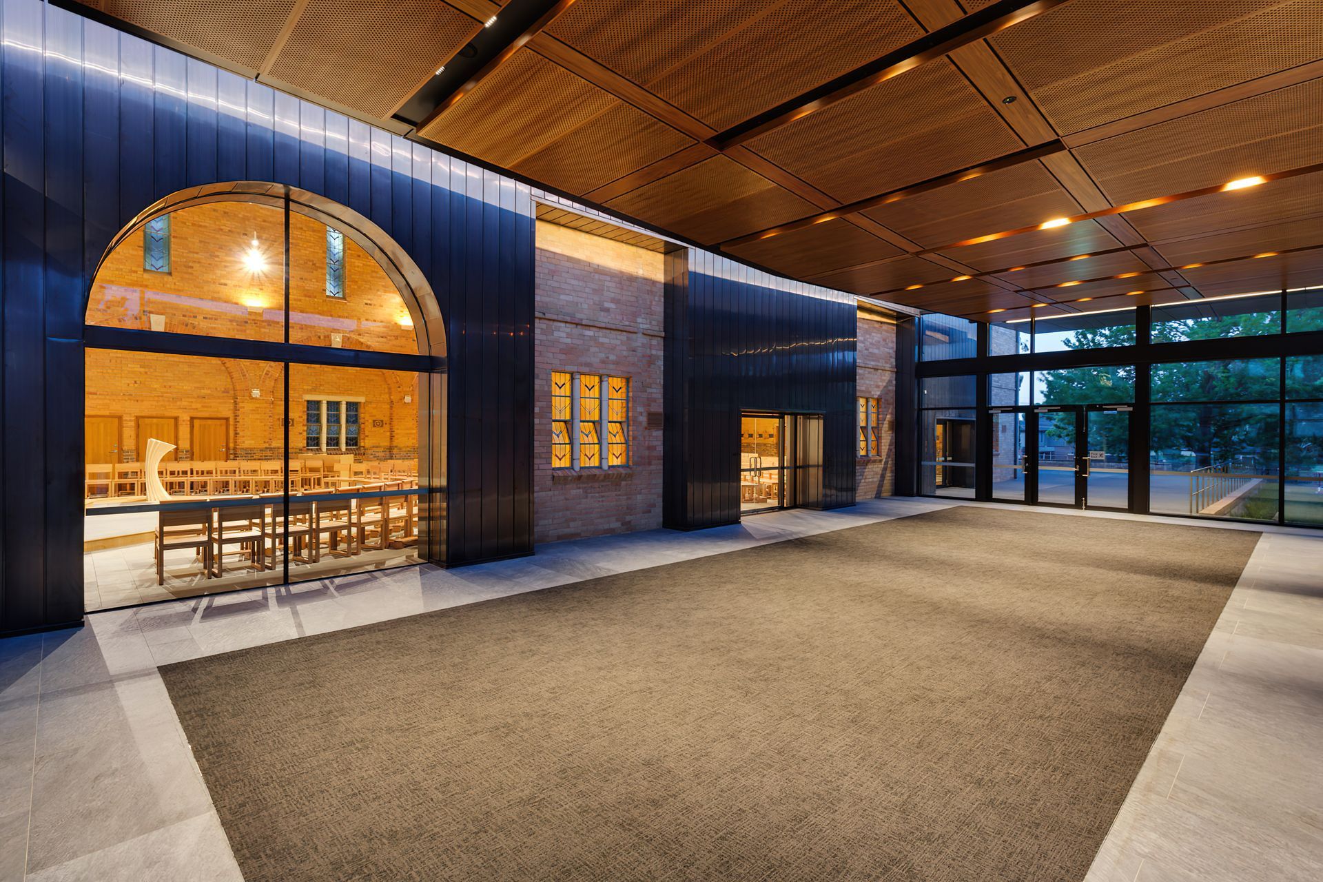 ##Our Lady of Good Counsel - Interlocking Express Panels - Oxide Copper