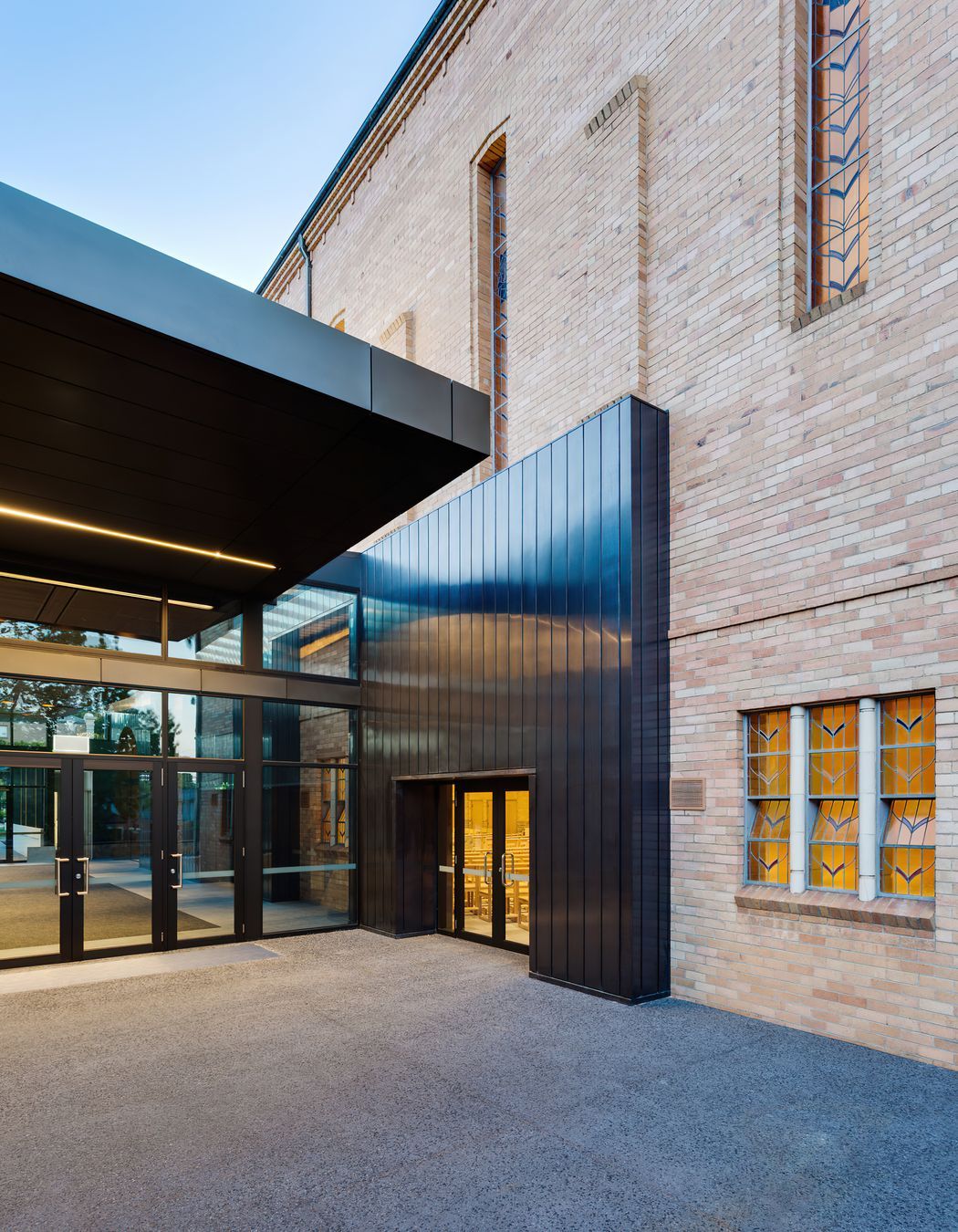 ##Our Lady of Good Counsel - Interlocking Express Panels - Oxide Copper