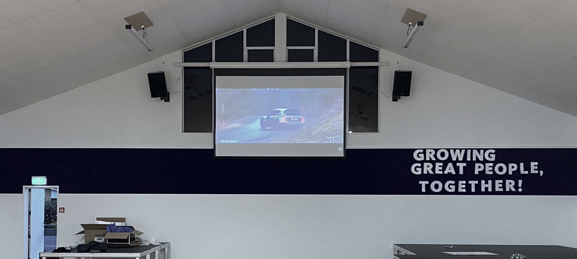 Pukekohe Hill School Hall banner