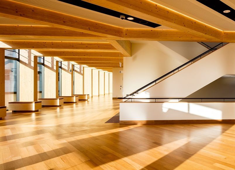 Ainsworth Building - Using Timber to Create a Sense of Wellbeing,