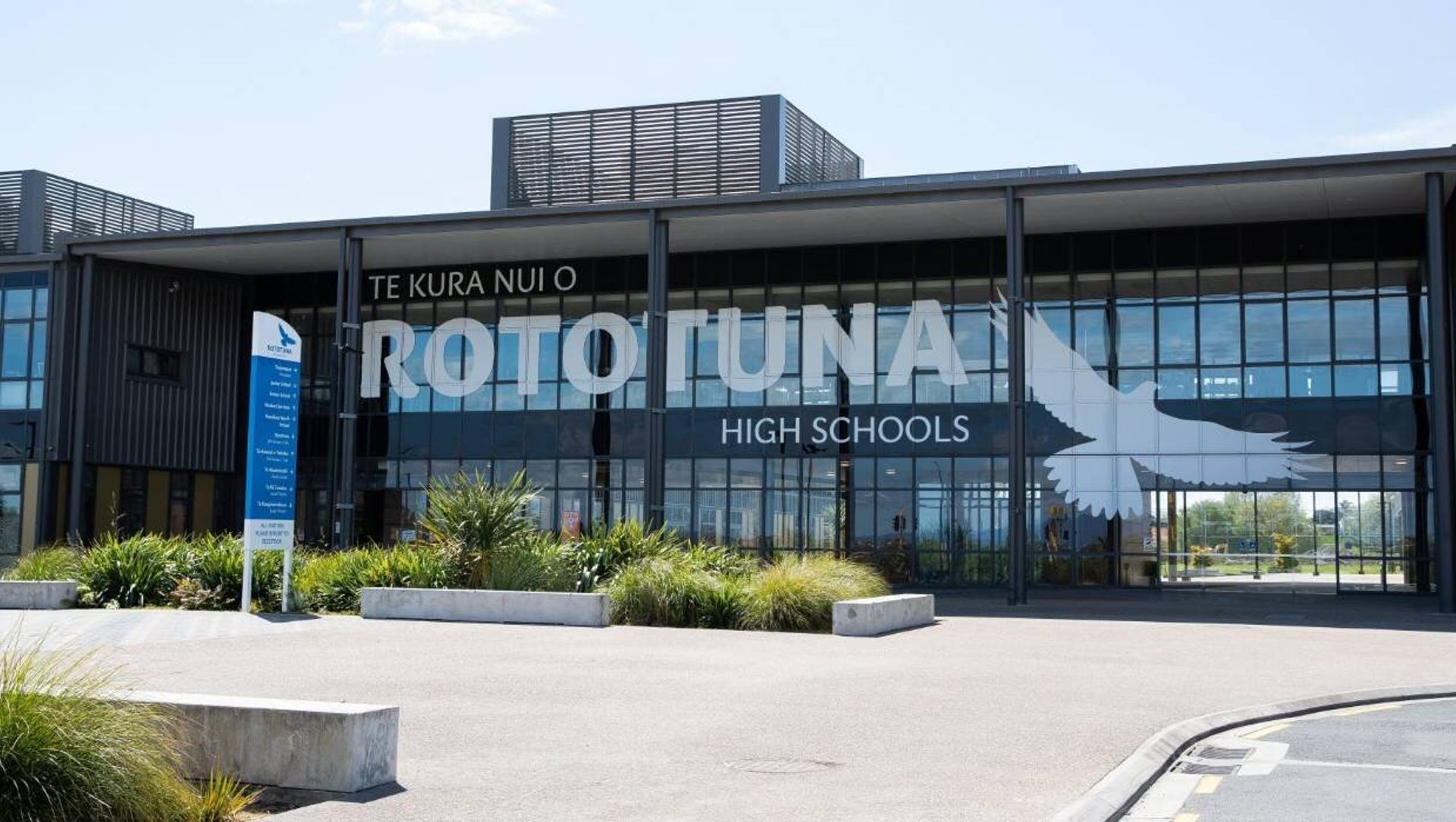 Rototuna High School banner