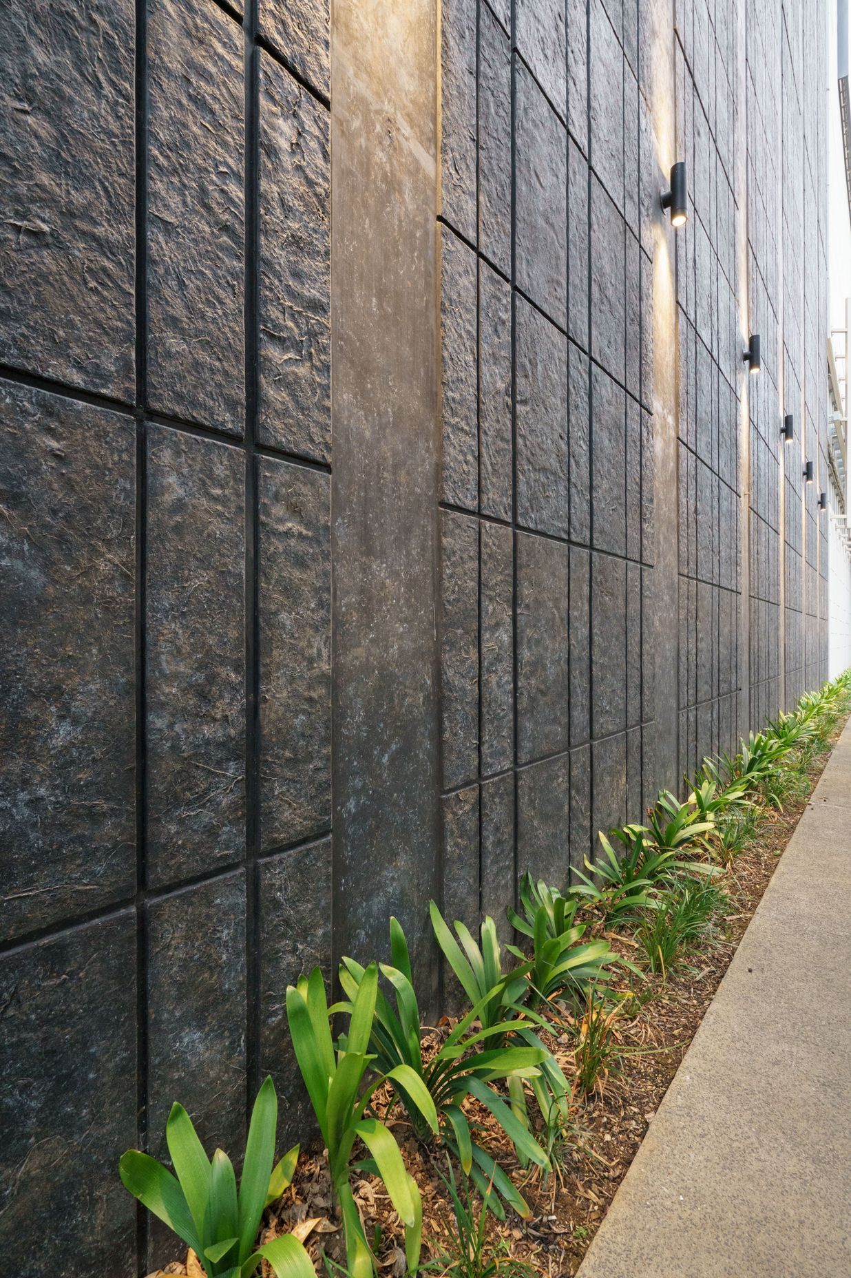 Colour, texture and detailing can all be achieved with MONARC pre-cast concrete panels.