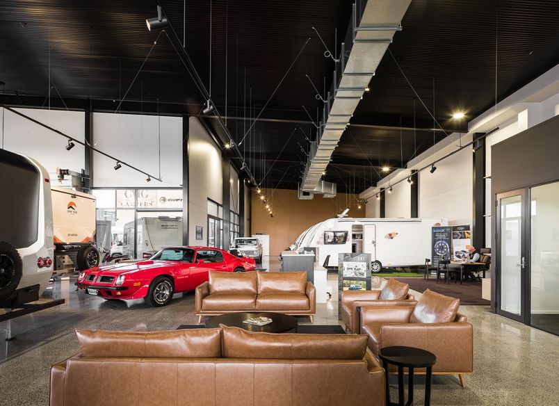 Motorhome and Caravan Showroom