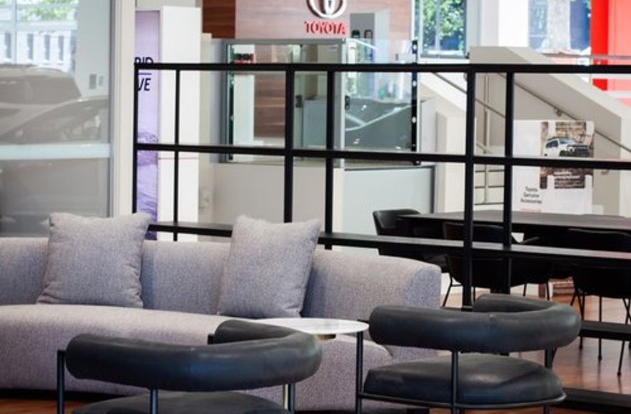 Melbourne City Toyota Furniture Fit Out