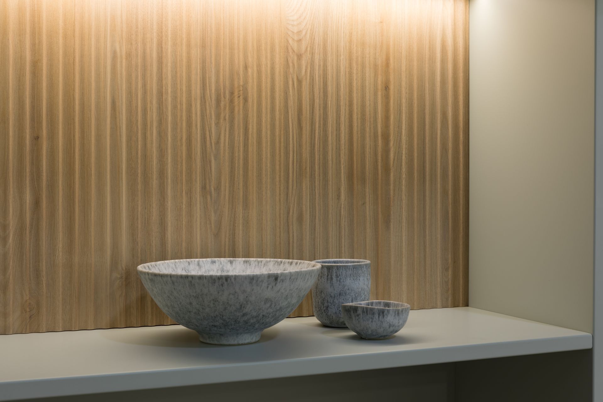 Prague profile in Ranfurly Oak - Raw. Dezignatek Showroom, Home Ideas Centre Auckland