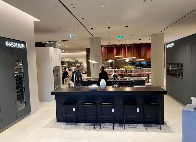 Gaggenau Display at Winnings Stores