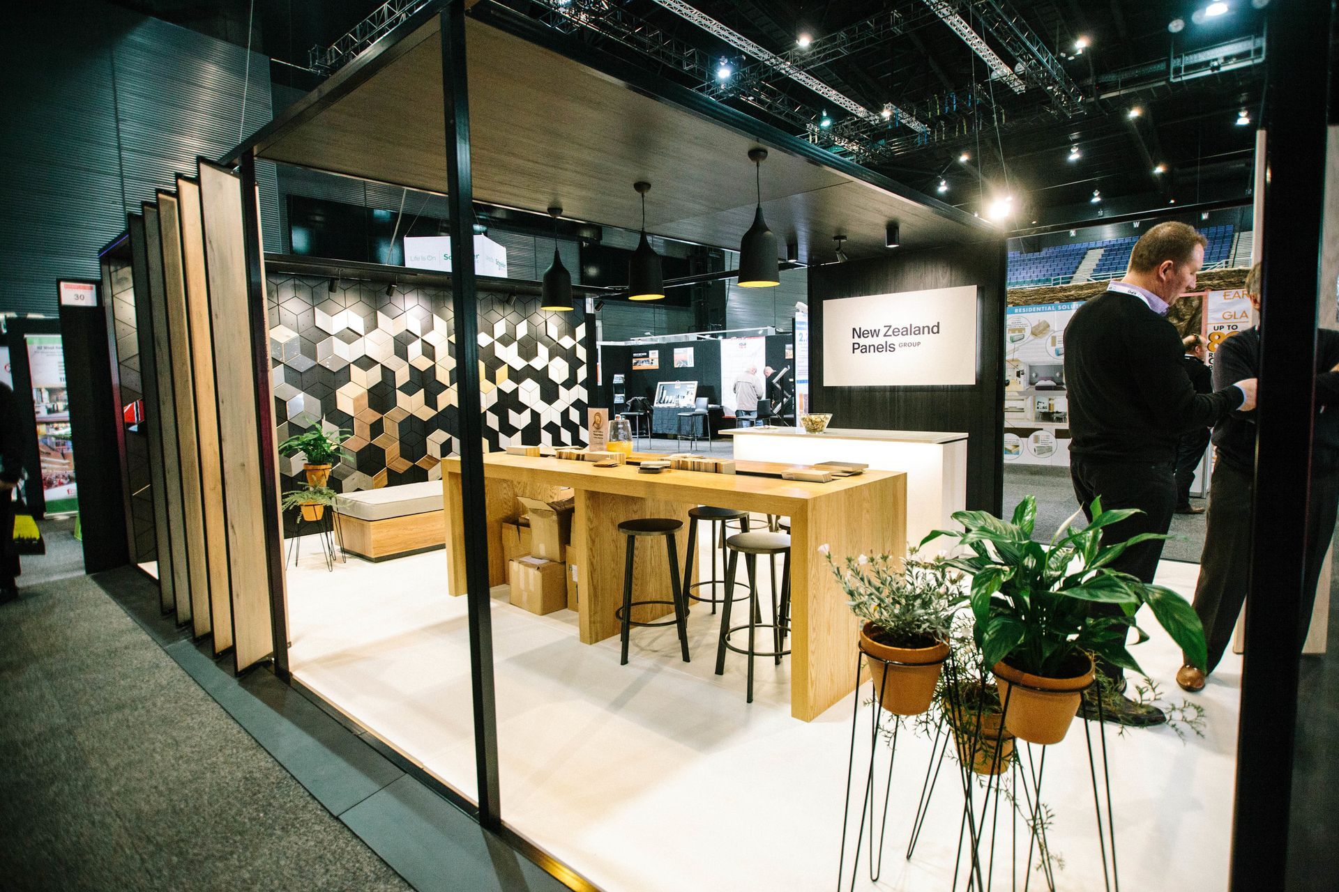 NZ Panels Group Trade Show Stand