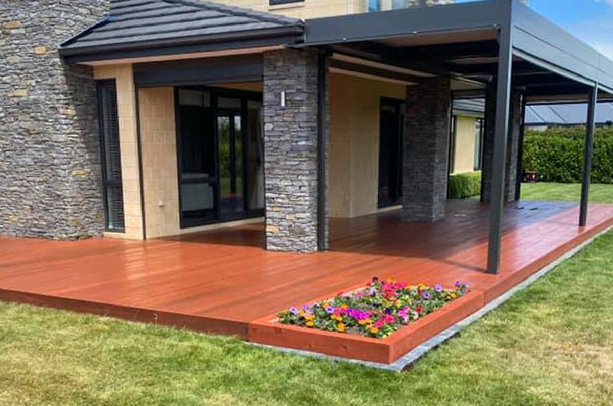 Outdoor Living Area Build- Canterbury Builder