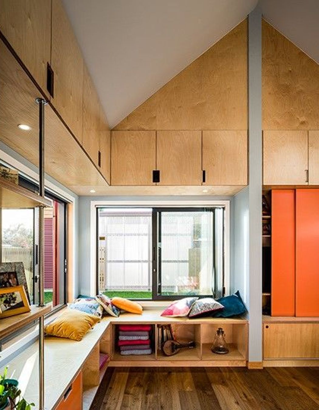 Internally, finishes focus on natural materials that will age well including timber overlay flooring in the living areas.