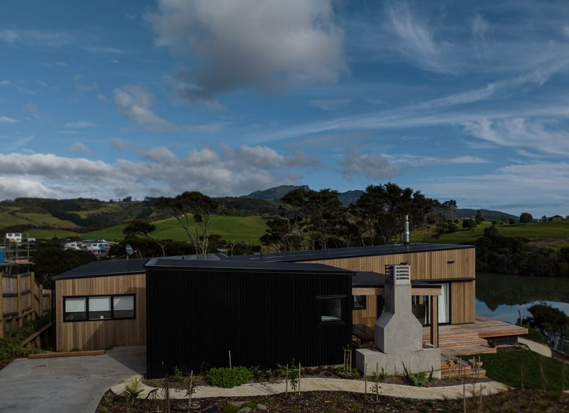 The Pekapeka Residence, Rangitahi Peninsula, Raglan