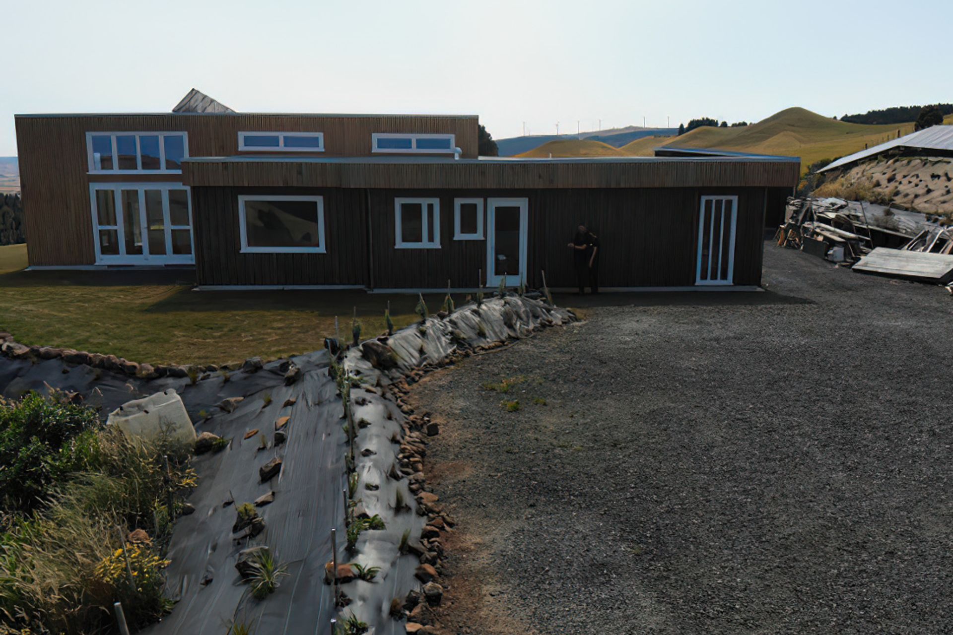 Airtightness Membrane Helps Protect Skillion Roof