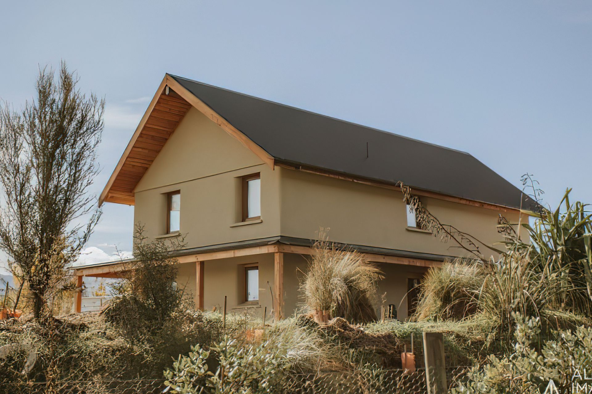 Airtightness for NZ's First Straw Bale Passive House