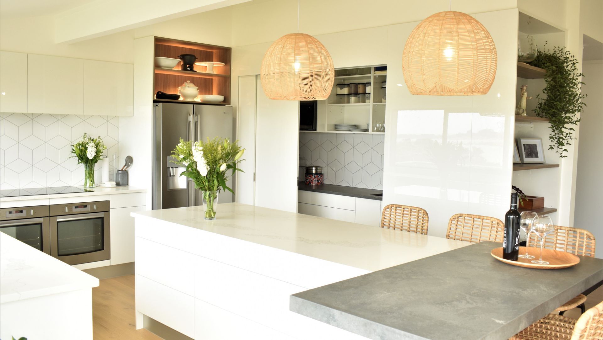 Overlooking Manukau Harbour banner