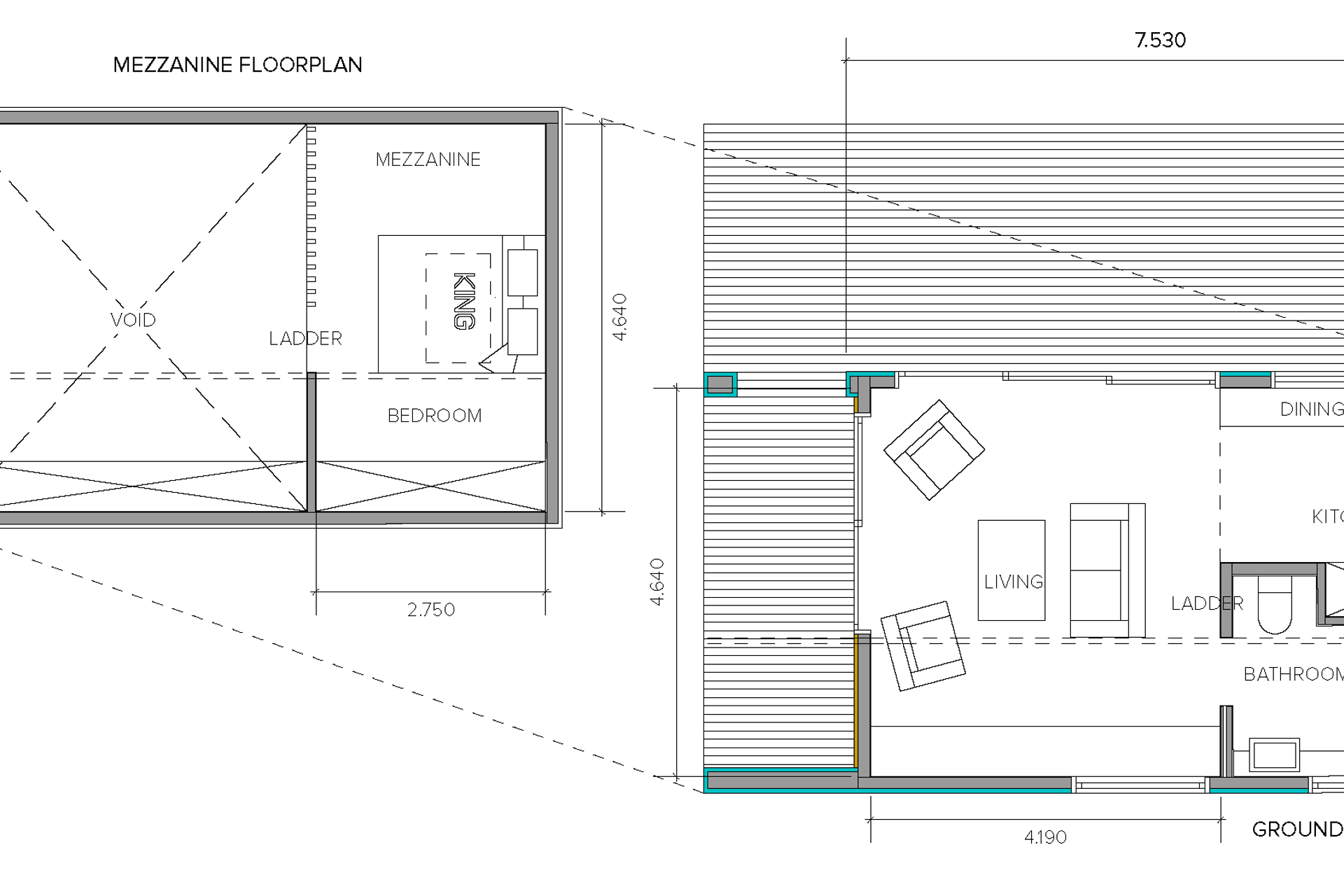 Home Plan Range  EVELYN MEZZ BDRM
