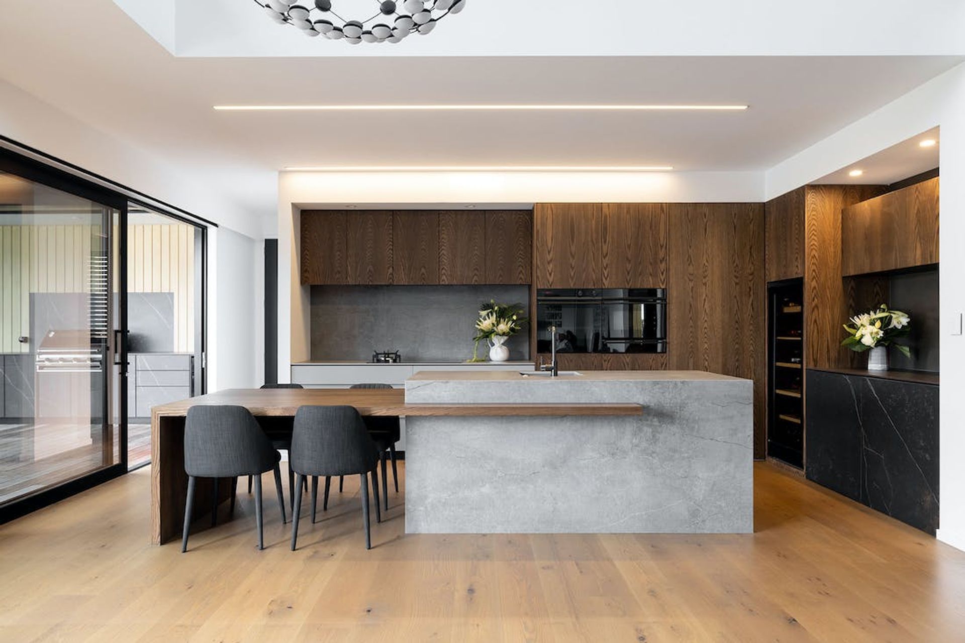 Two Dekton Colours To Match Wood In Kitchens &amp; Bathrooms