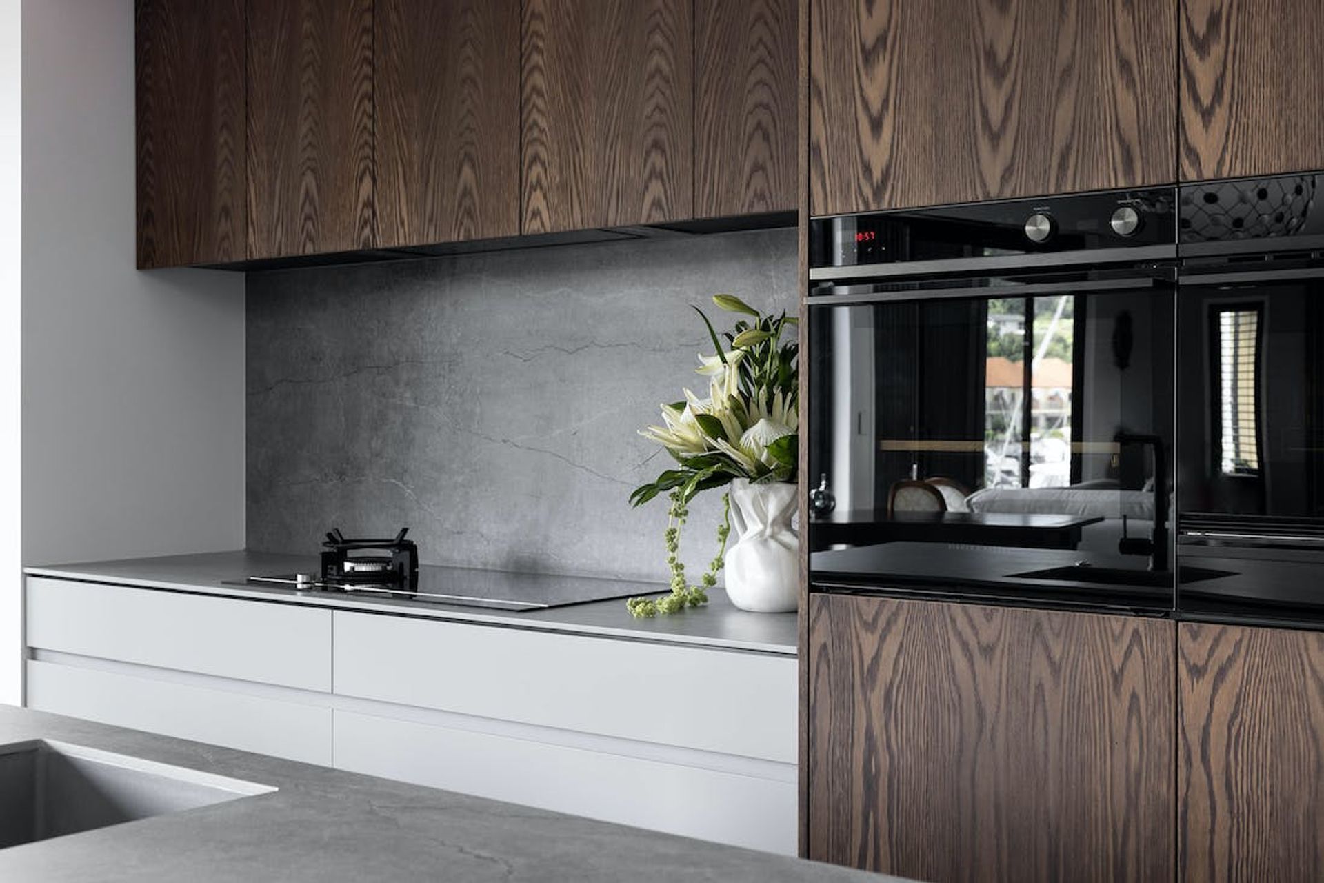 Two Dekton Colours To Match Wood In Kitchens &amp; Bathrooms