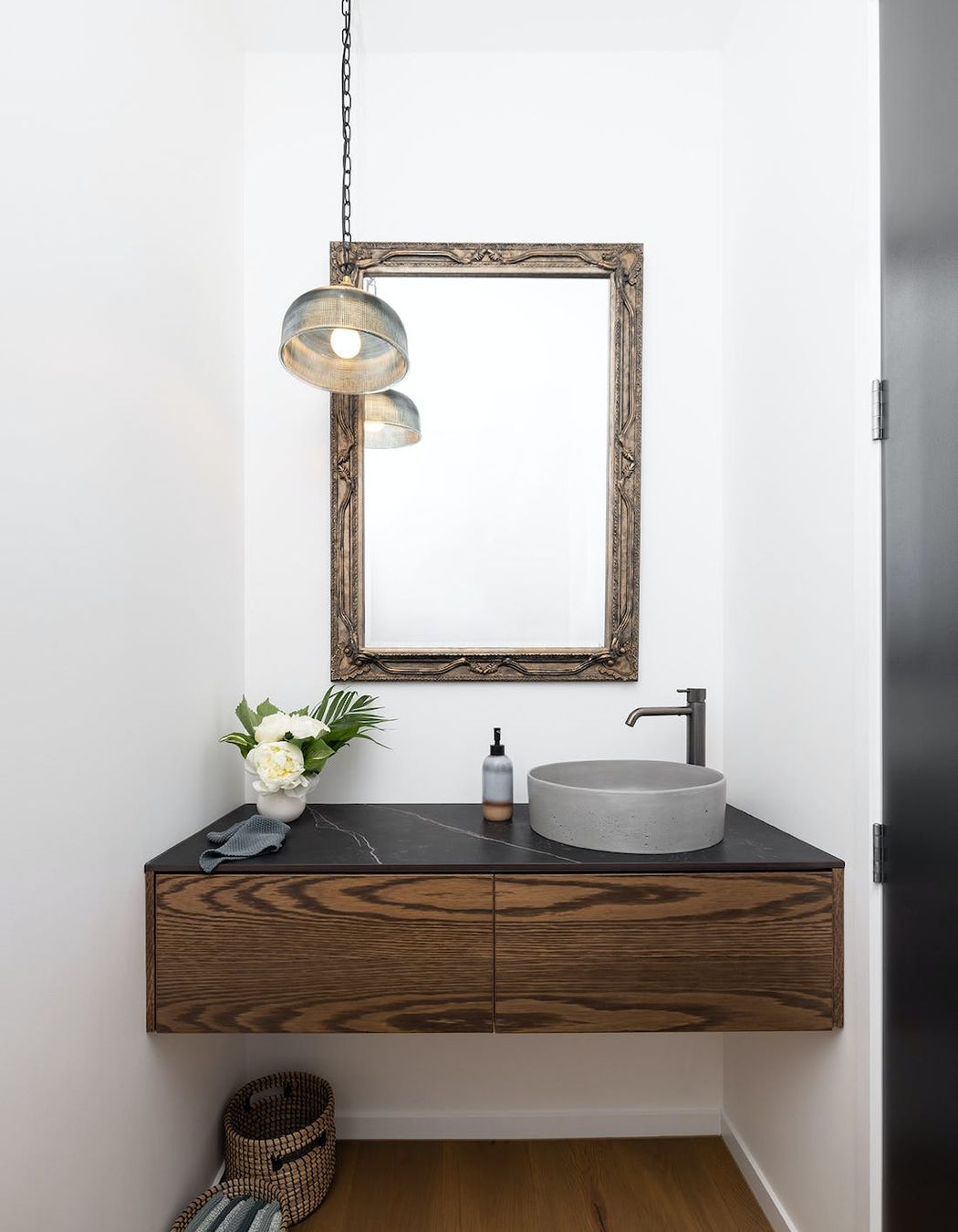 Two Dekton Colours To Match Wood In Kitchens &amp; Bathrooms