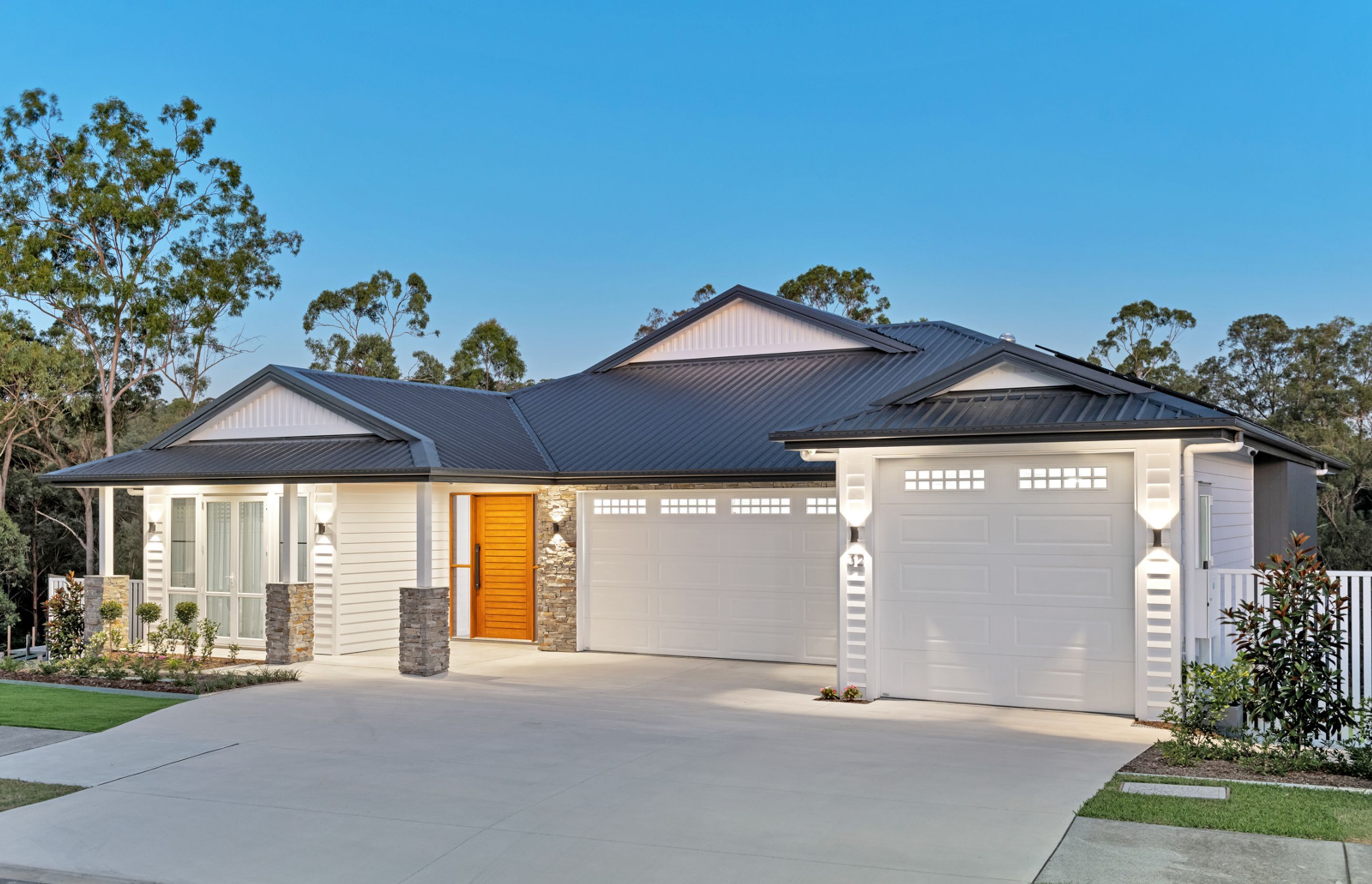 Brookwater Brisbane by SteelLine Garage Doors ArchiPro AU