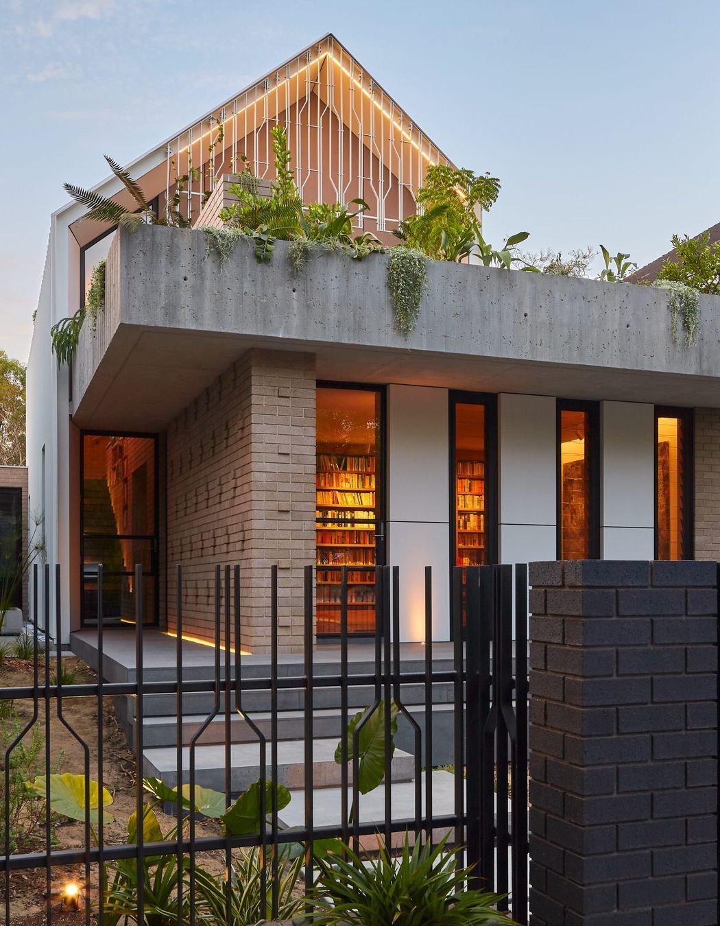 Red Zephyr Blue House