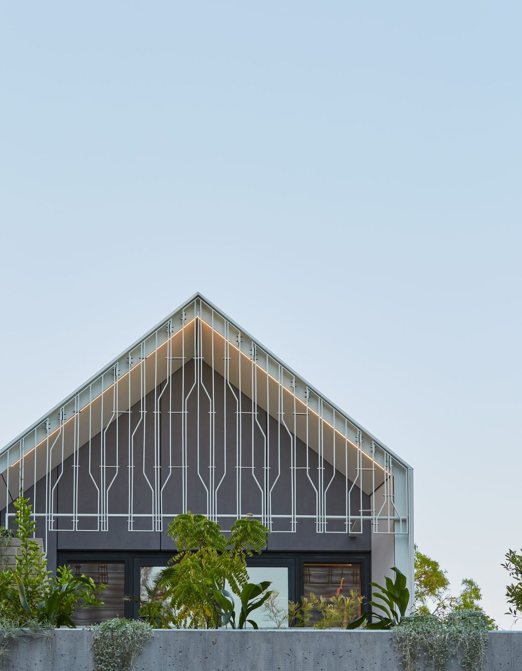 Red Zephyr Blue House