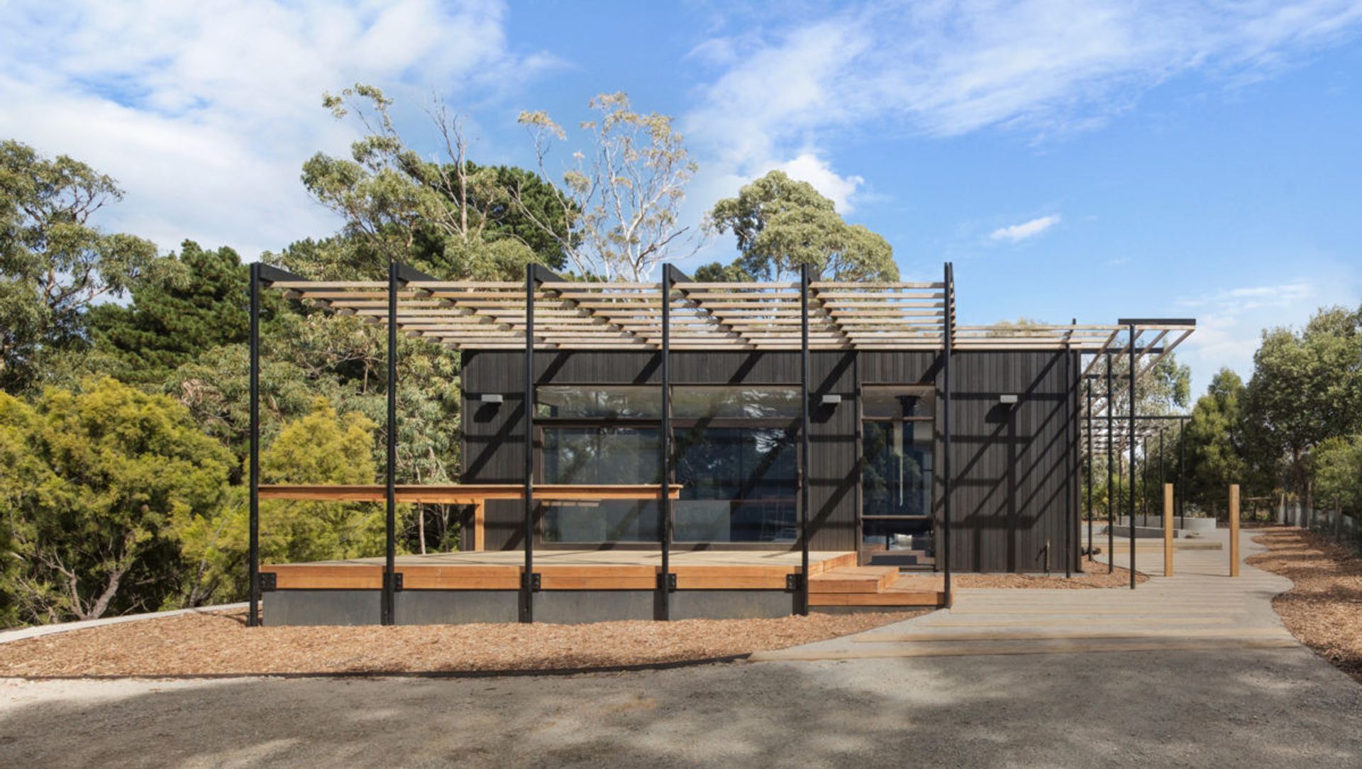 Three Pavilions banner