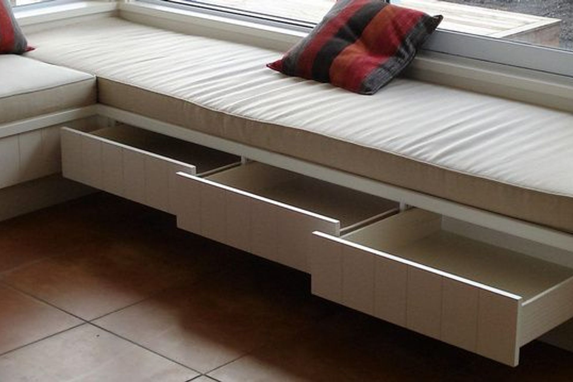 A great area for storing books, blankets, or board games