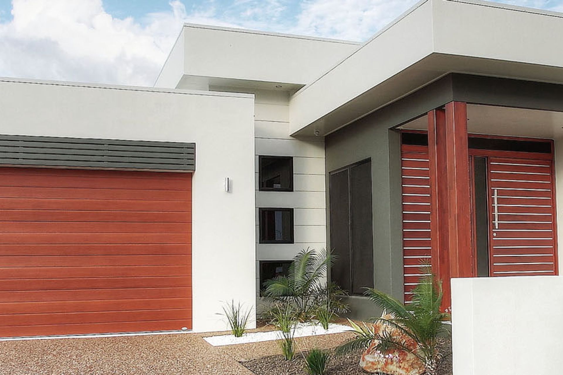 DecoWood Sectional Garage Door - Townsville, Queensland