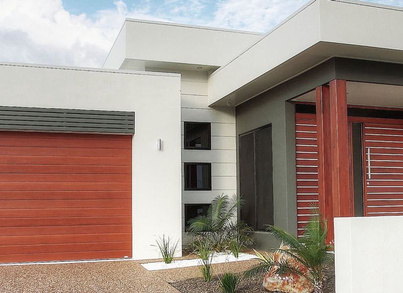 DecoWood Sectional Garage Door - Townsville, Queensland