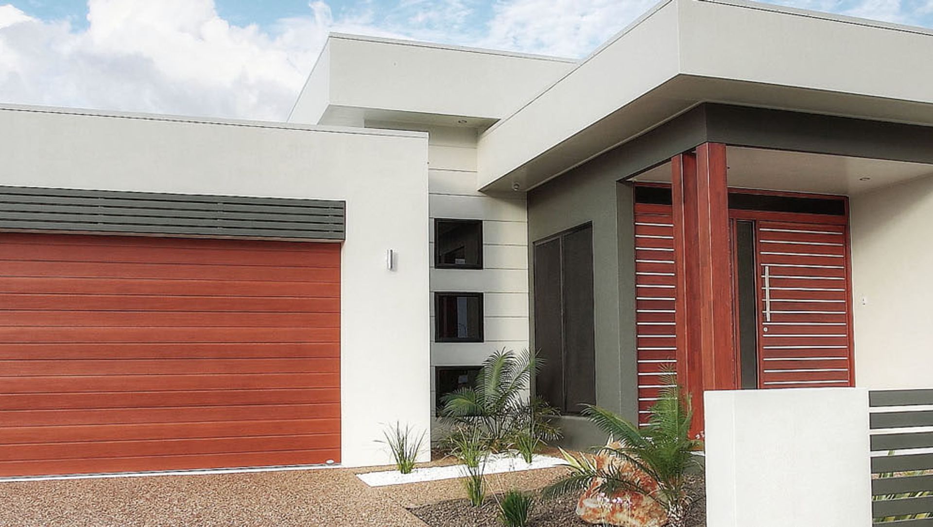DecoWood Sectional Garage Door - Townsville, Queensland banner