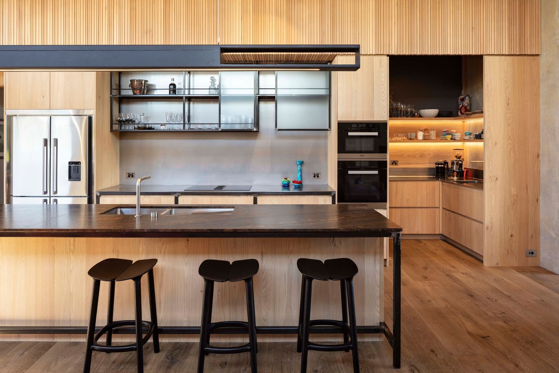 Kitchen and scullery