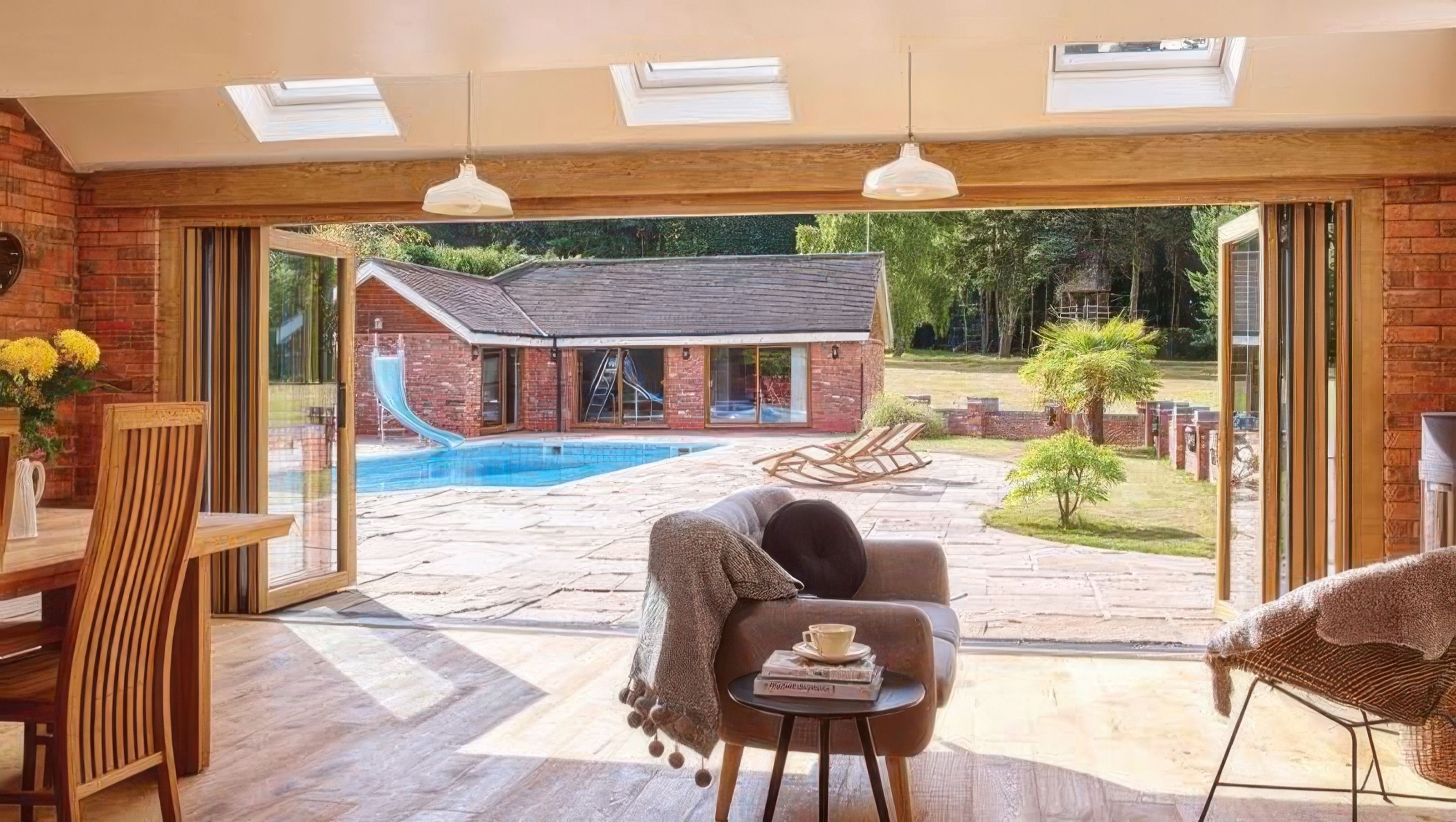 Sunny Garden Living Space