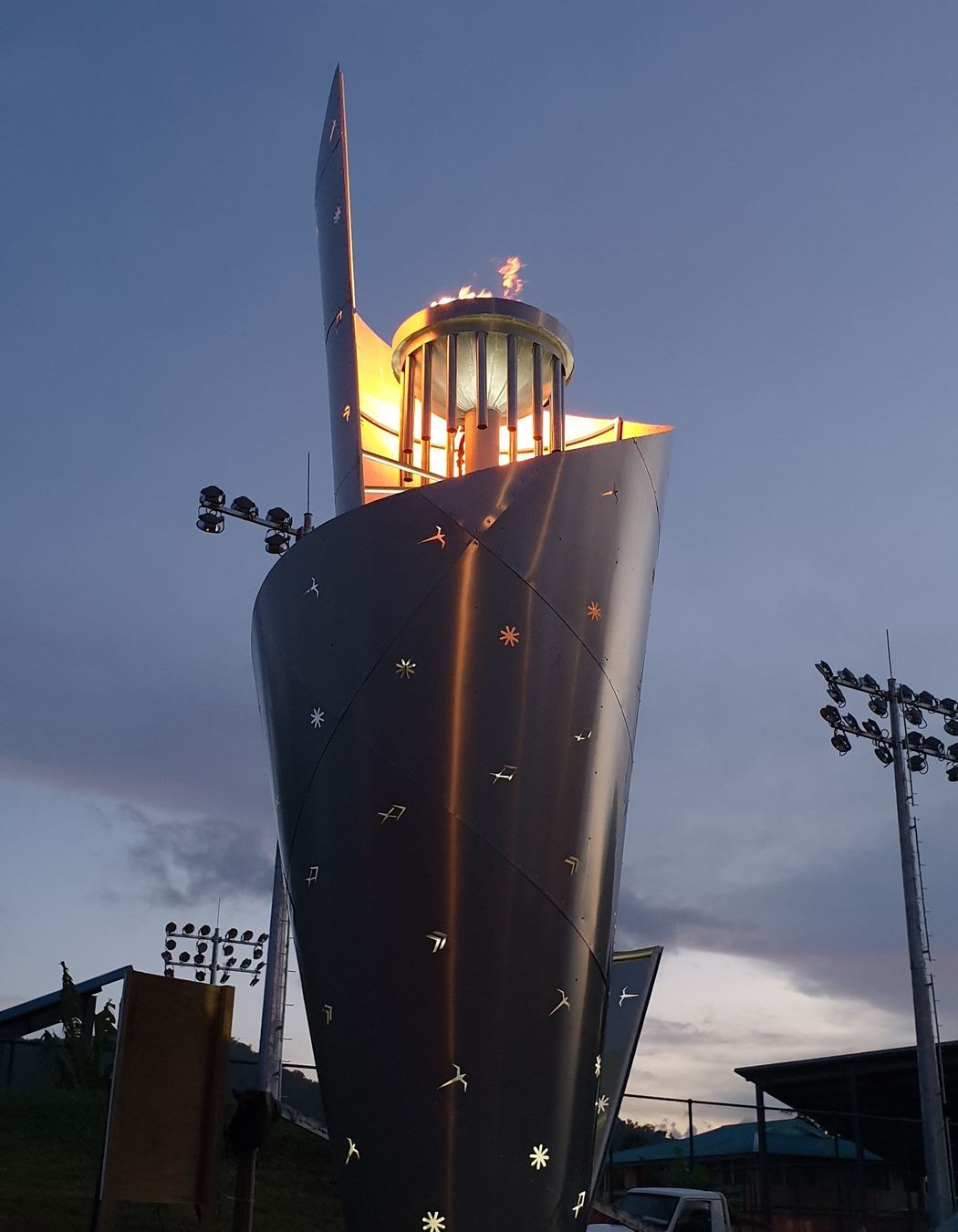 Pacific Games Cauldron