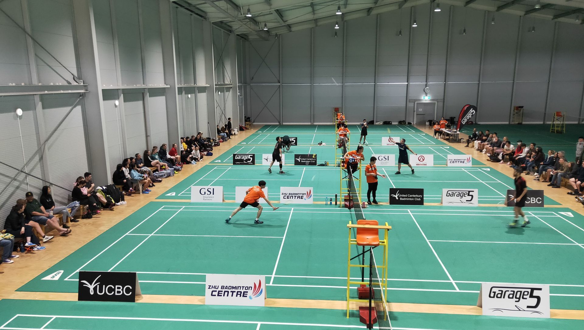 Zhu Badminton Centre banner