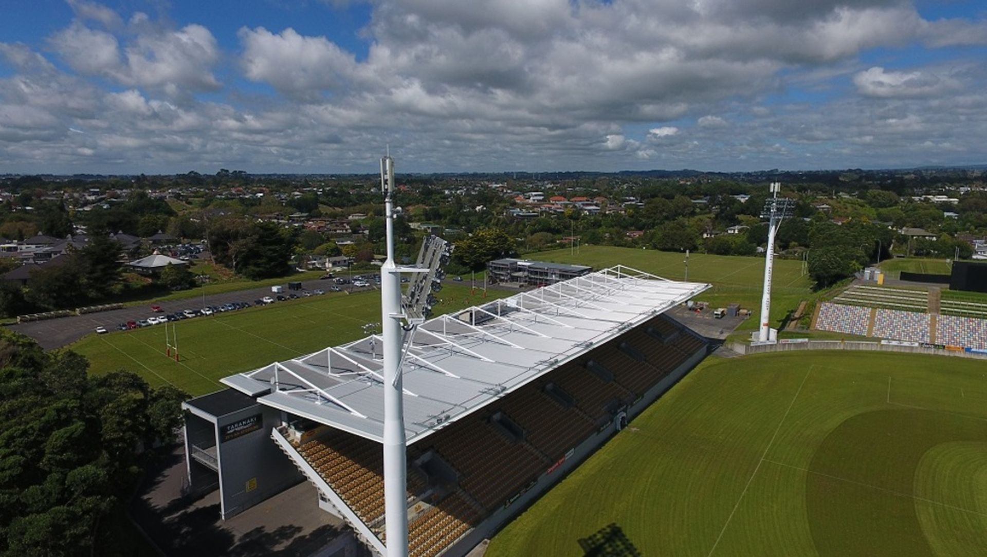 Yarrows Stadium banner