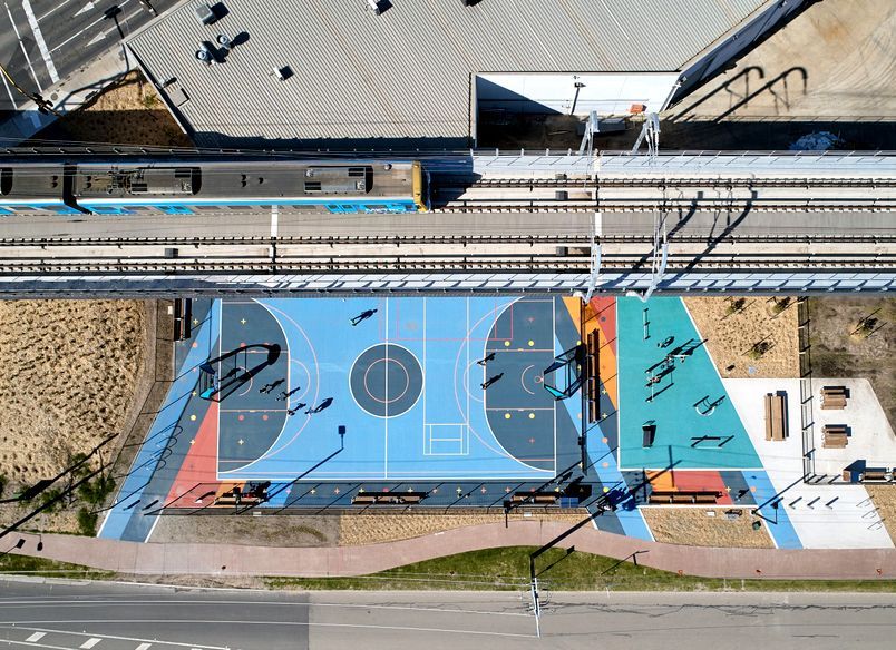 Clayton Road Linear Park, Level Crossing Removal Project