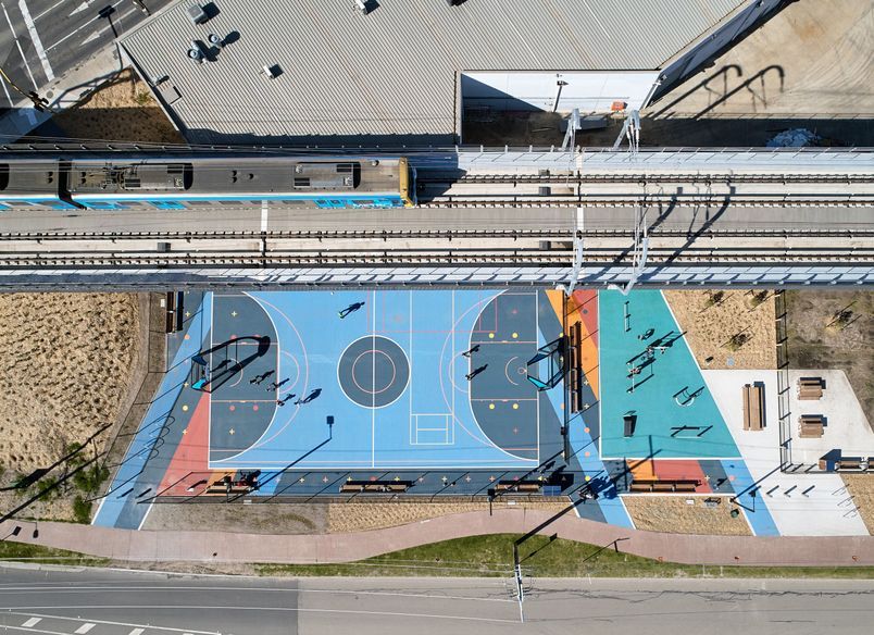 Clayton Road Linear Park, Level Crossing Removal Project