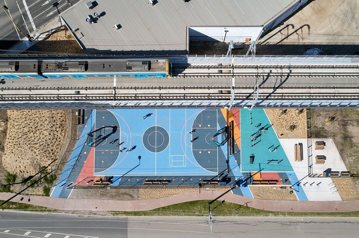 Clayton Road Linear Park, Level Crossing Removal Project