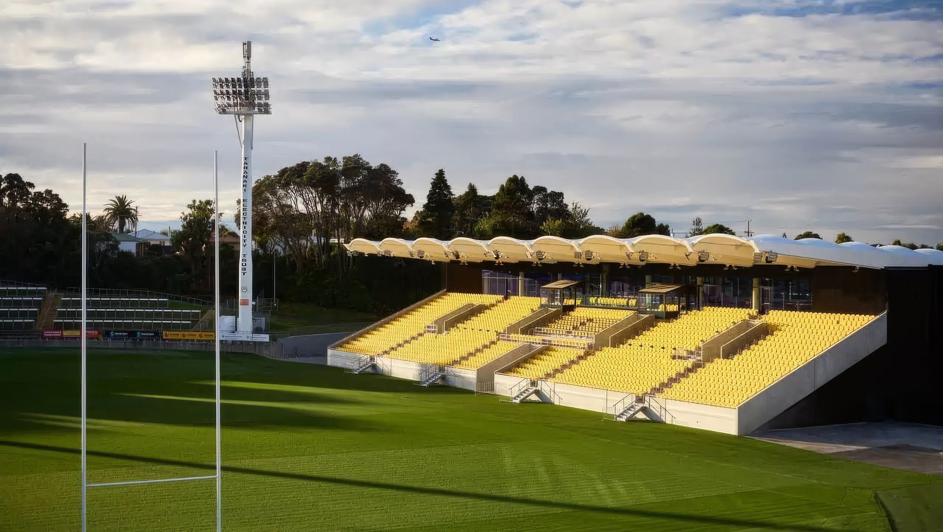 The East Stand, Taranaki banner